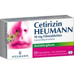 CETIRIZIN HEUMANN 10MG