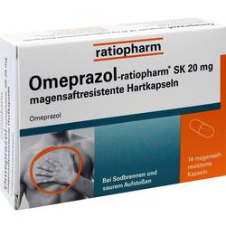 OMEPRAZOL RATIO SK 20MG HK