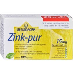 GESUNDFORM ZINK PUR