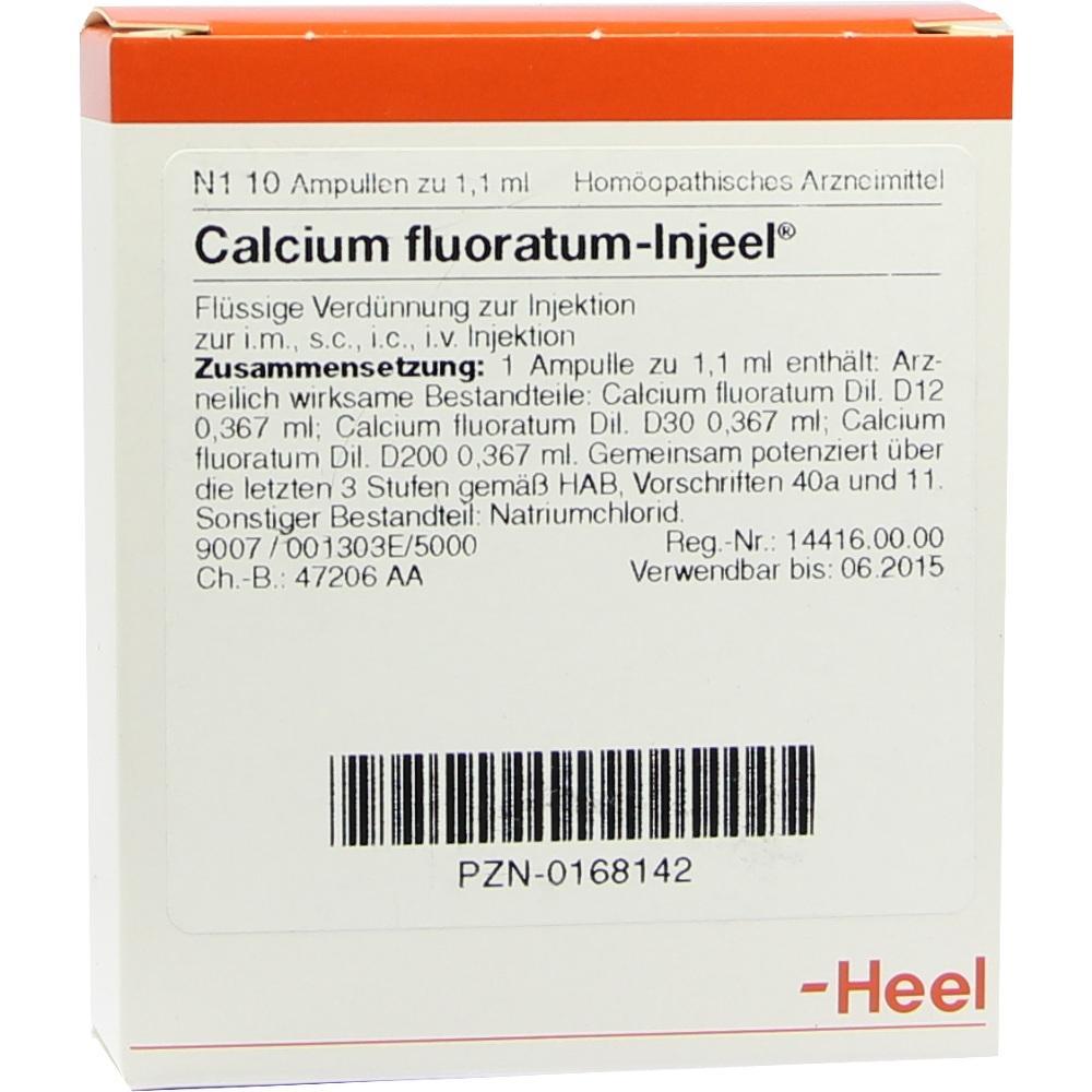 Eine weiß-orange Schachtel mit Informationen über homöopathische Ampullen.