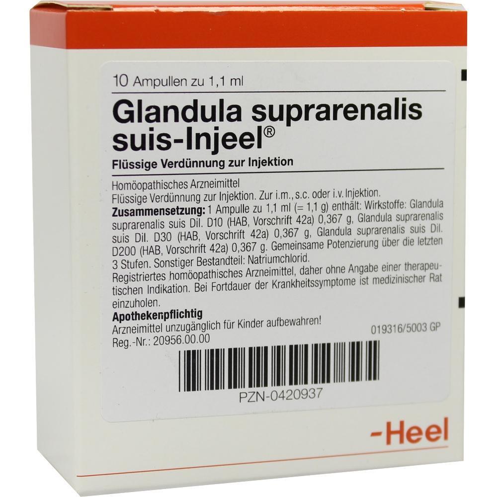 Verpackung eines homöopathischen Arzneimittels mit Aufschrift und Barcode.