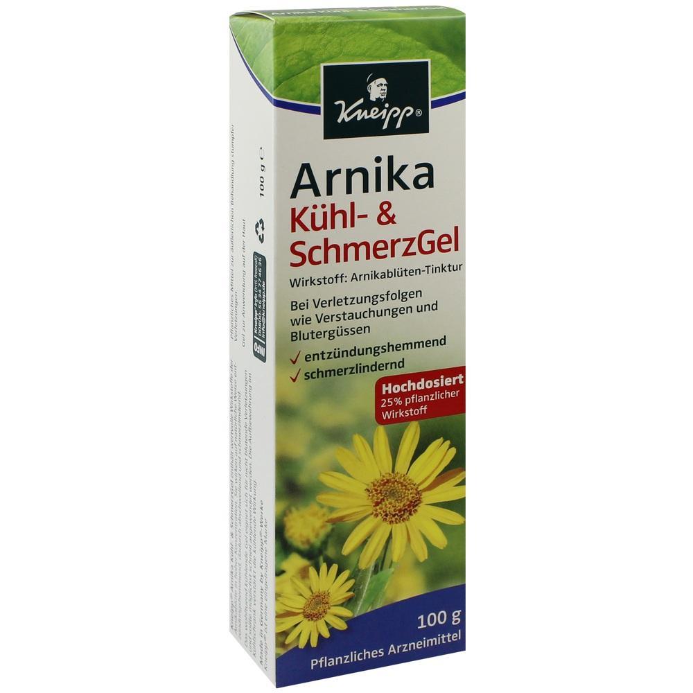 Ein Arnika Kühl- und Schmerzgel zur Linderung von Schmerzen und Entzündungen.