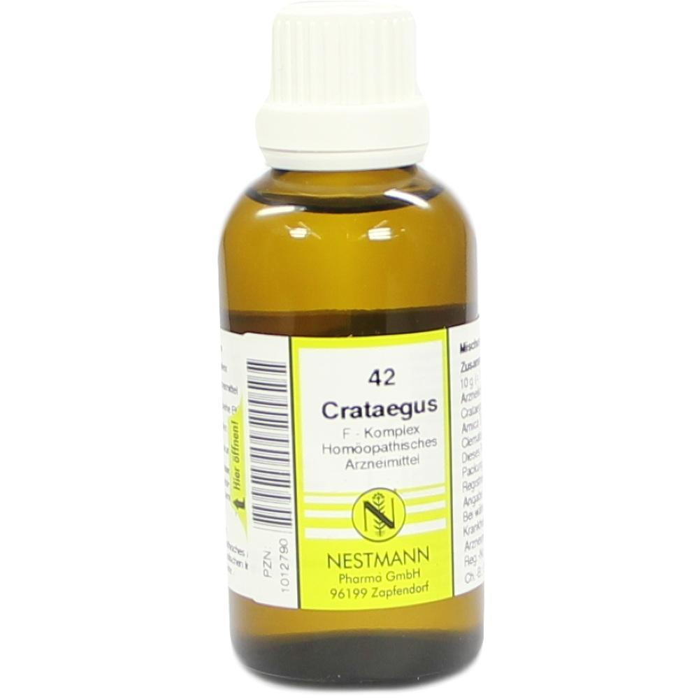 Braune Flasche mit weißem Deckel und Etikett für homöopathische Medizin.