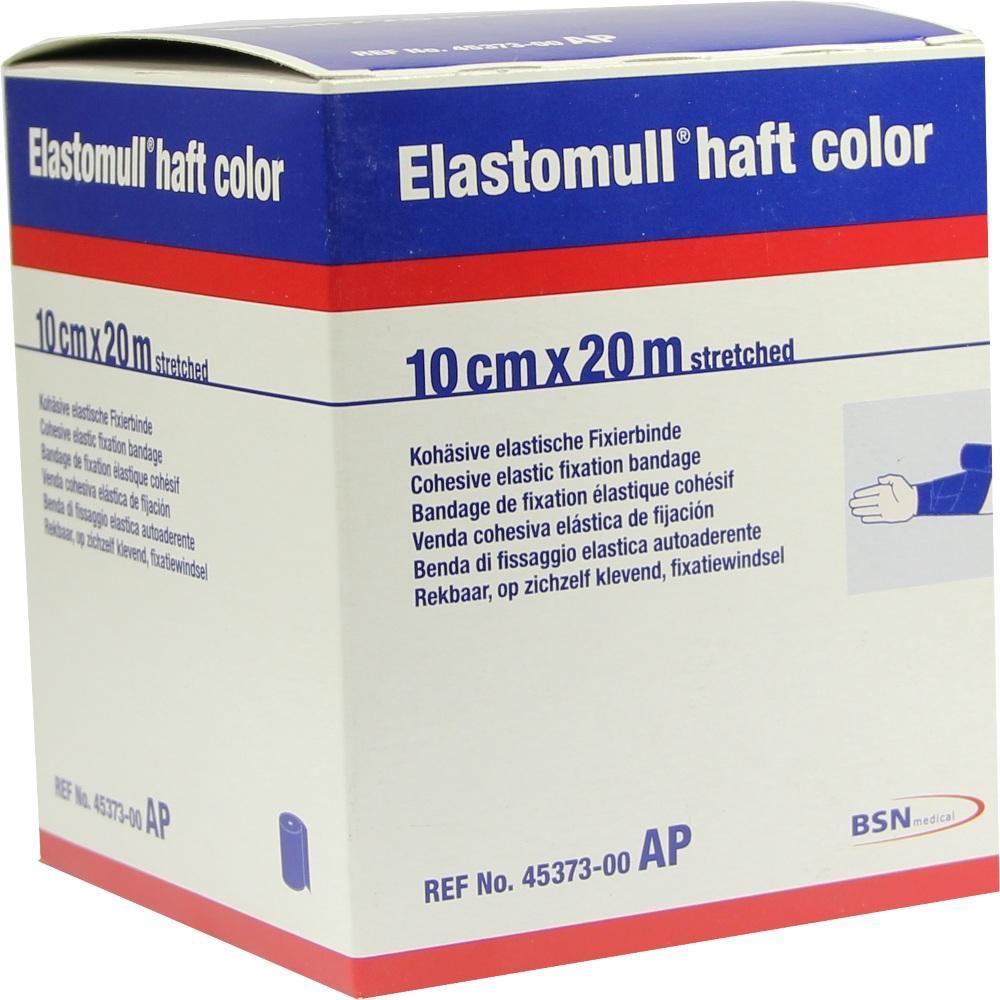 Eine Packung mit einer elastischen Fixierbinde von 10 cm x 20 m.