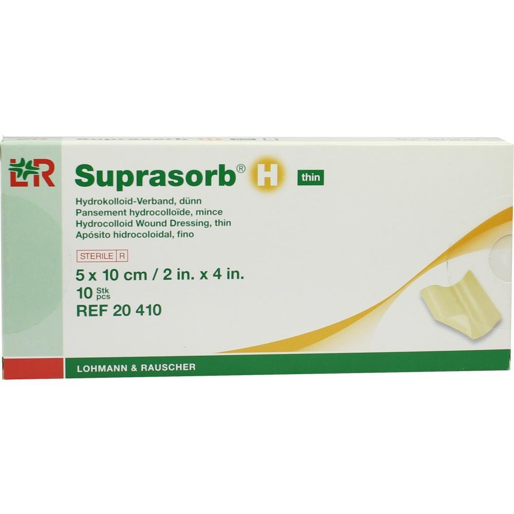 Verpackung für einen dünnen Hydrocolloid-Verband von Suprasorb H.