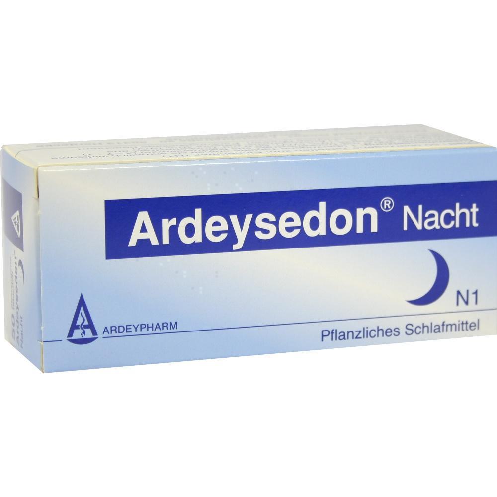 Eine Schachtel pflanzliches Schlafmittel namens "Ardeysedon Nacht".