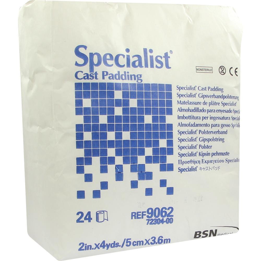 Eine Packung mit dem Aufdruck "Specialist Cast Padding".