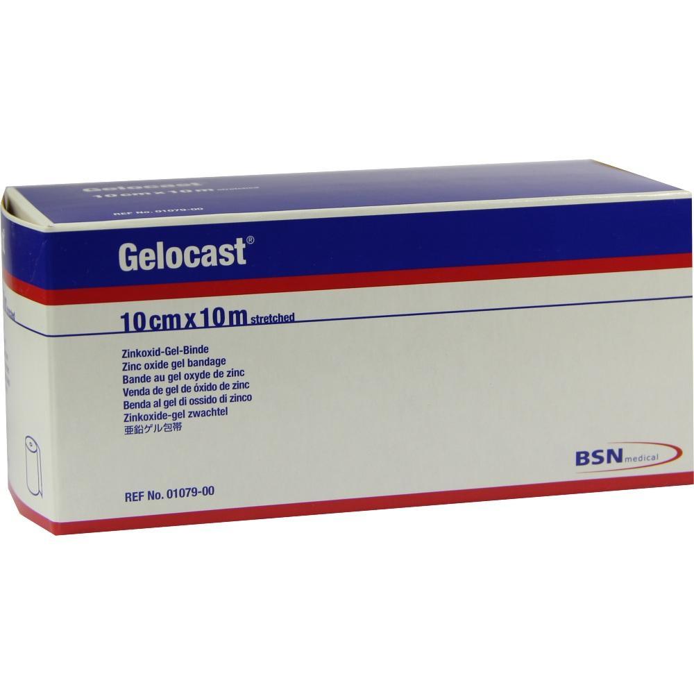 Eine Schachtel mit Zinkoxid-Gel-Binde von Gelocast.