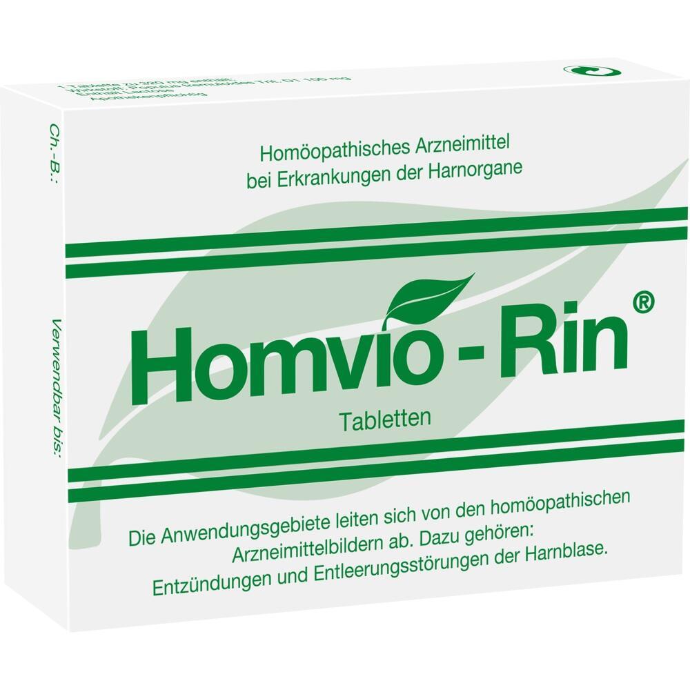 Eine Schachtel homöopathischer Tabletten für Erkrankungen der Harnorgane.