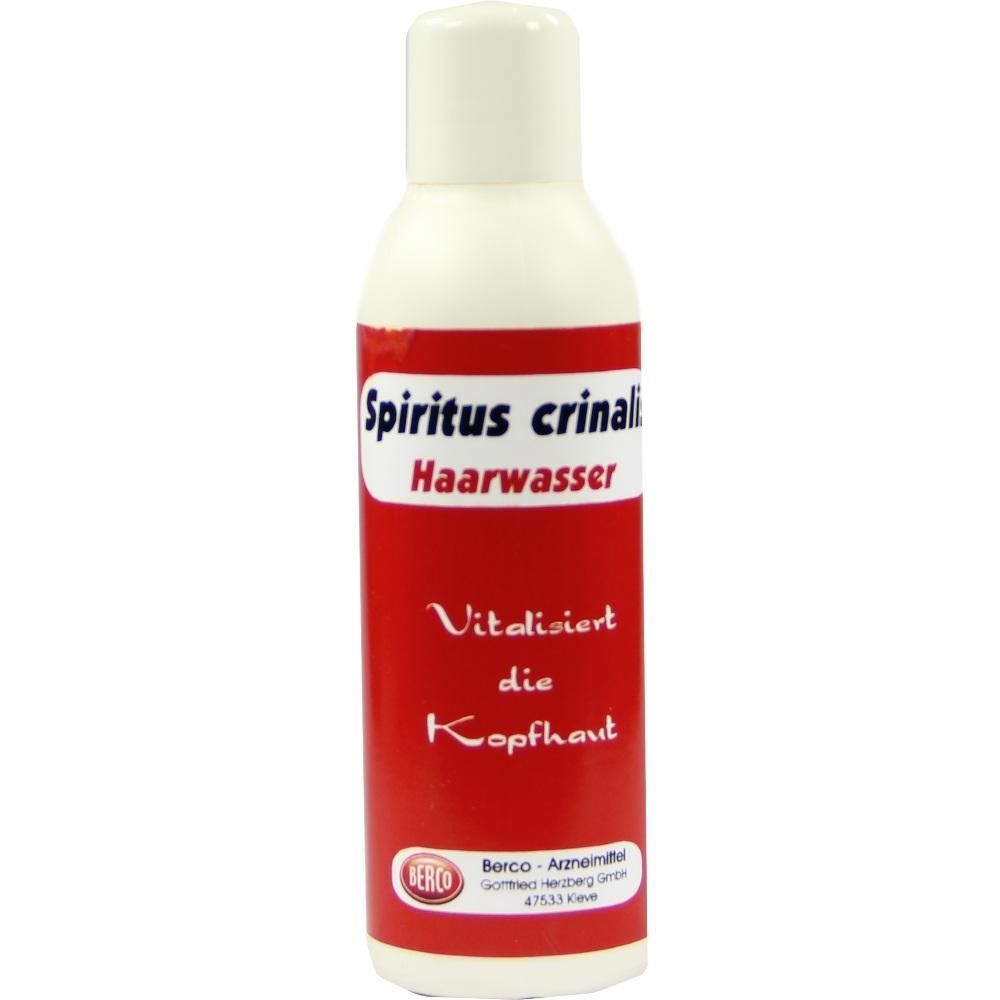 Rote Flasche Haarwasser zur Vitalisierung der Kopfhaut.