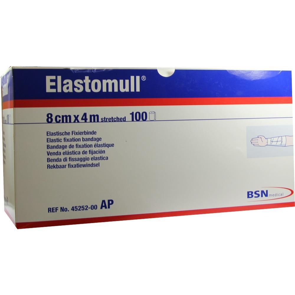 Eine Verpackung mit elastischen Fixierbinden von Elastomull.