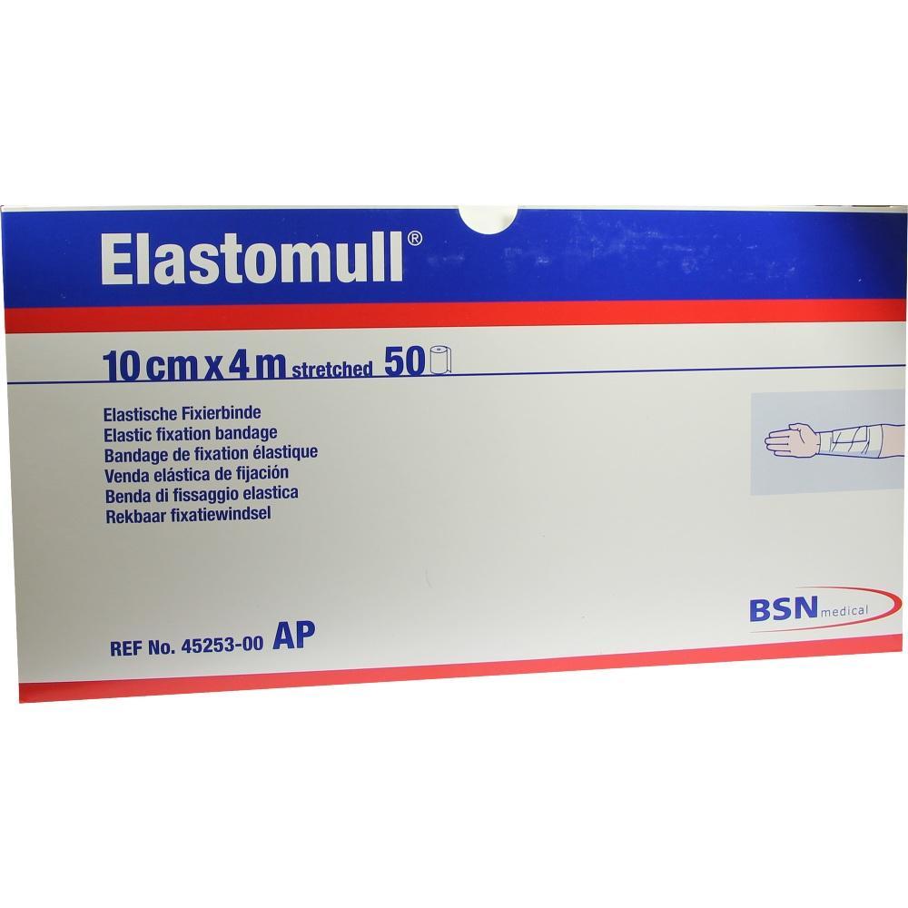 Verpackung mit elastischer Fixierbinde von Elastomull, 10 cm x 4 m.