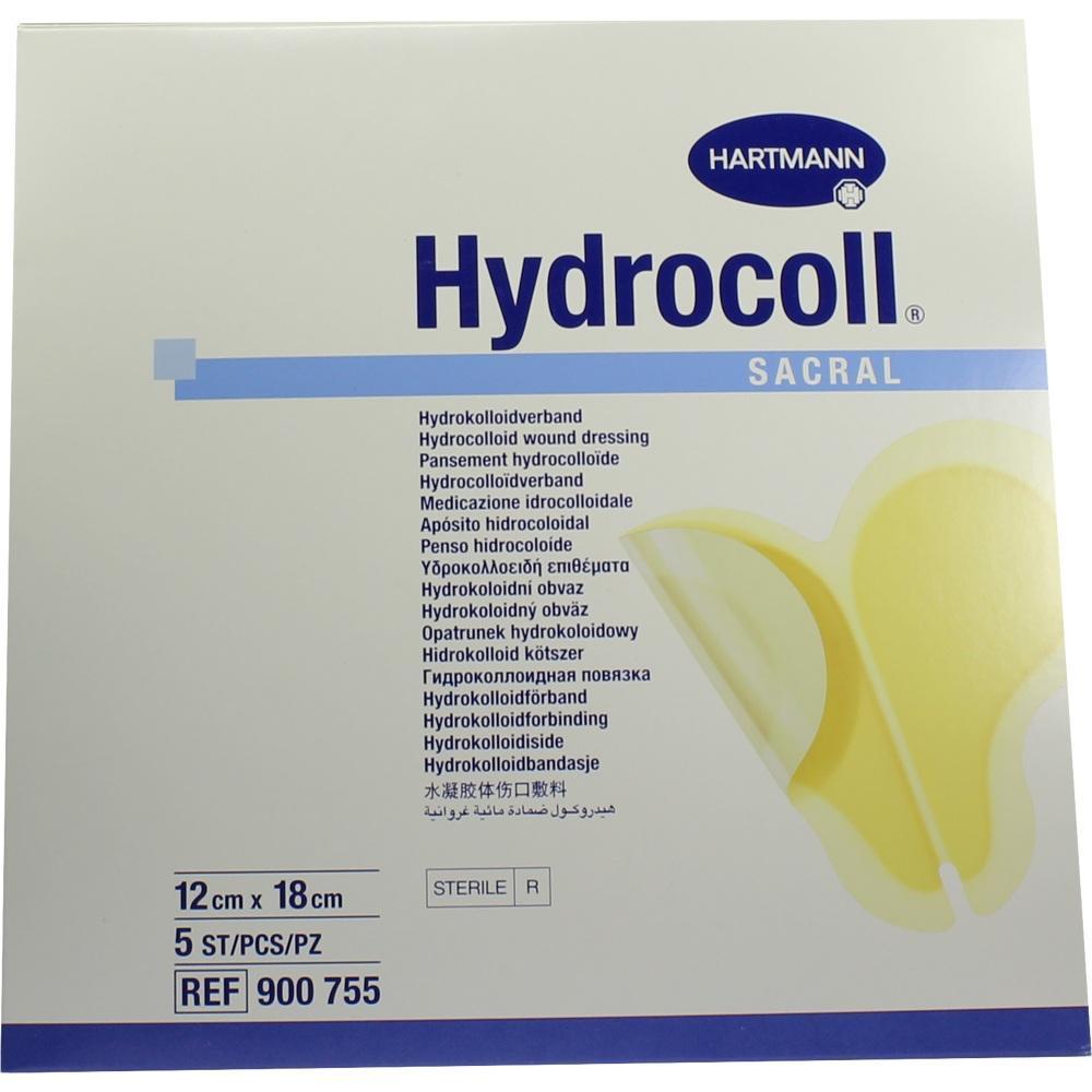 Verpackung für Hydrocoll Wundverband der Marke Hartmann.