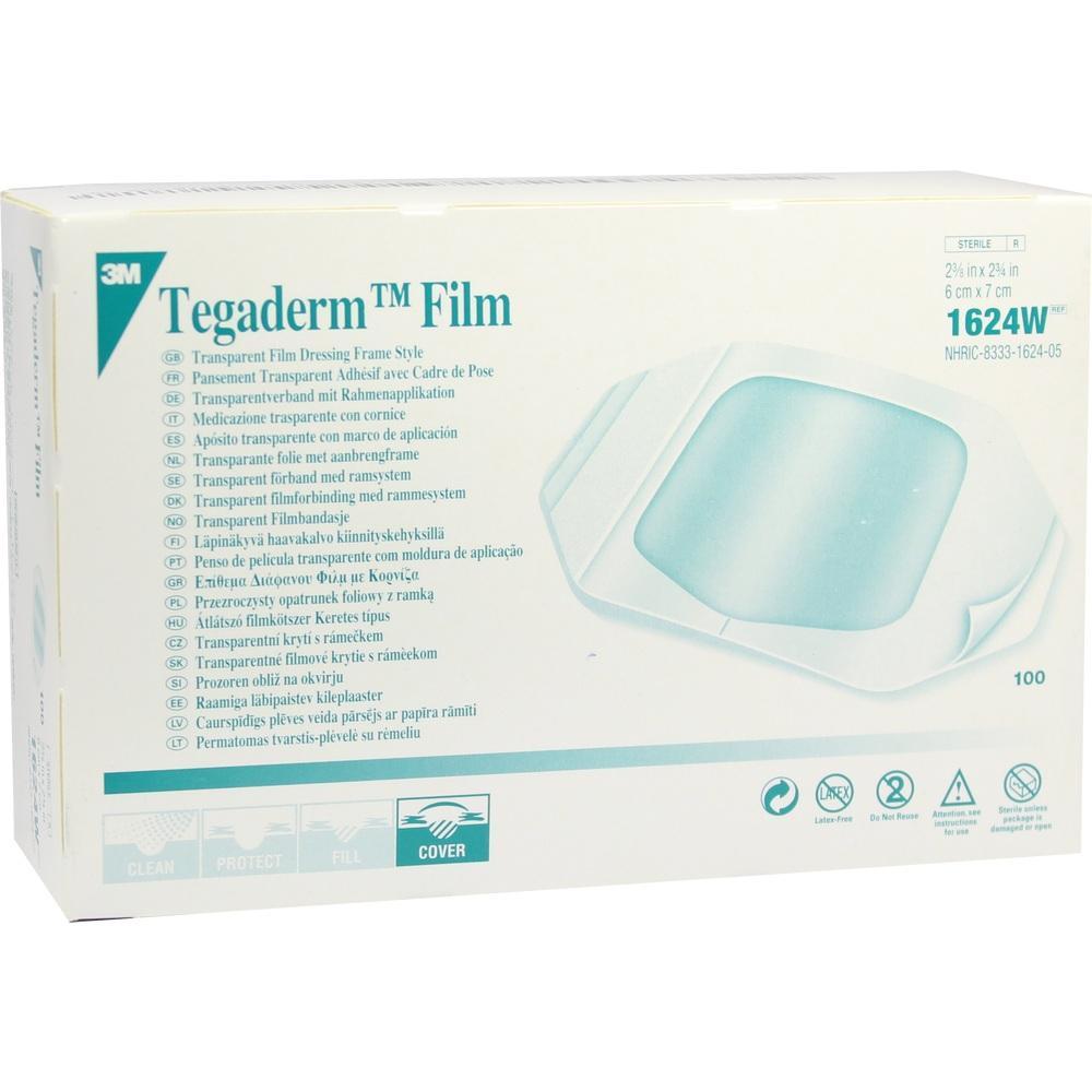 Eine Packung Tegaderm-Filmverbände von 3M.