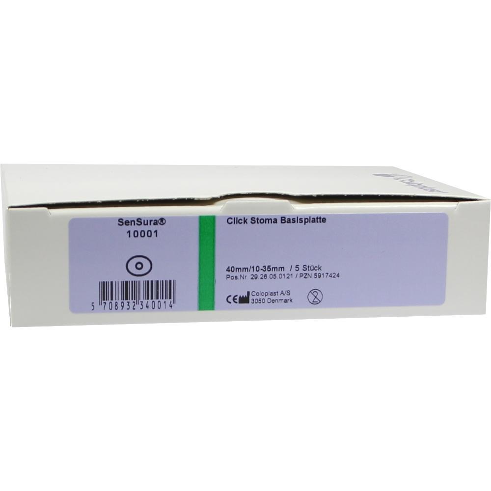 Eine Verpackung für Stoma-Basisplatten von SenSura.
