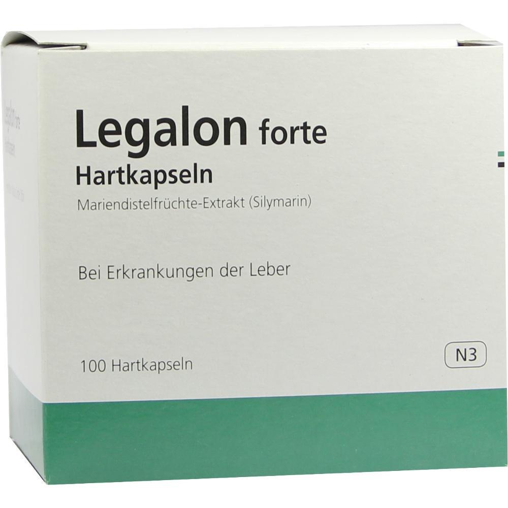Schachtel mit Kapseln f&uuml;r die Leberbehandlung.