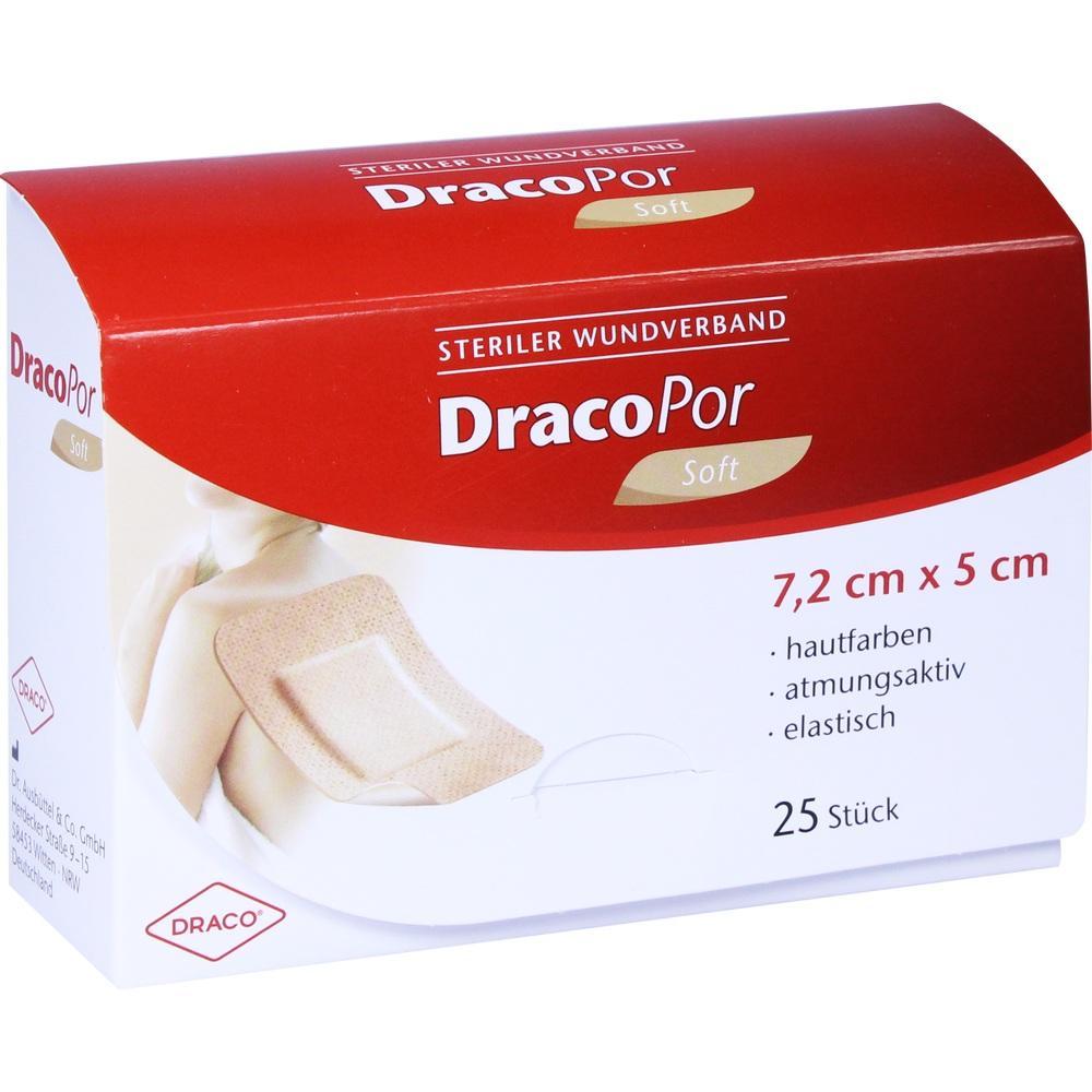 Eine Packung hautfarbener, atmungsaktiver Wundverbände.