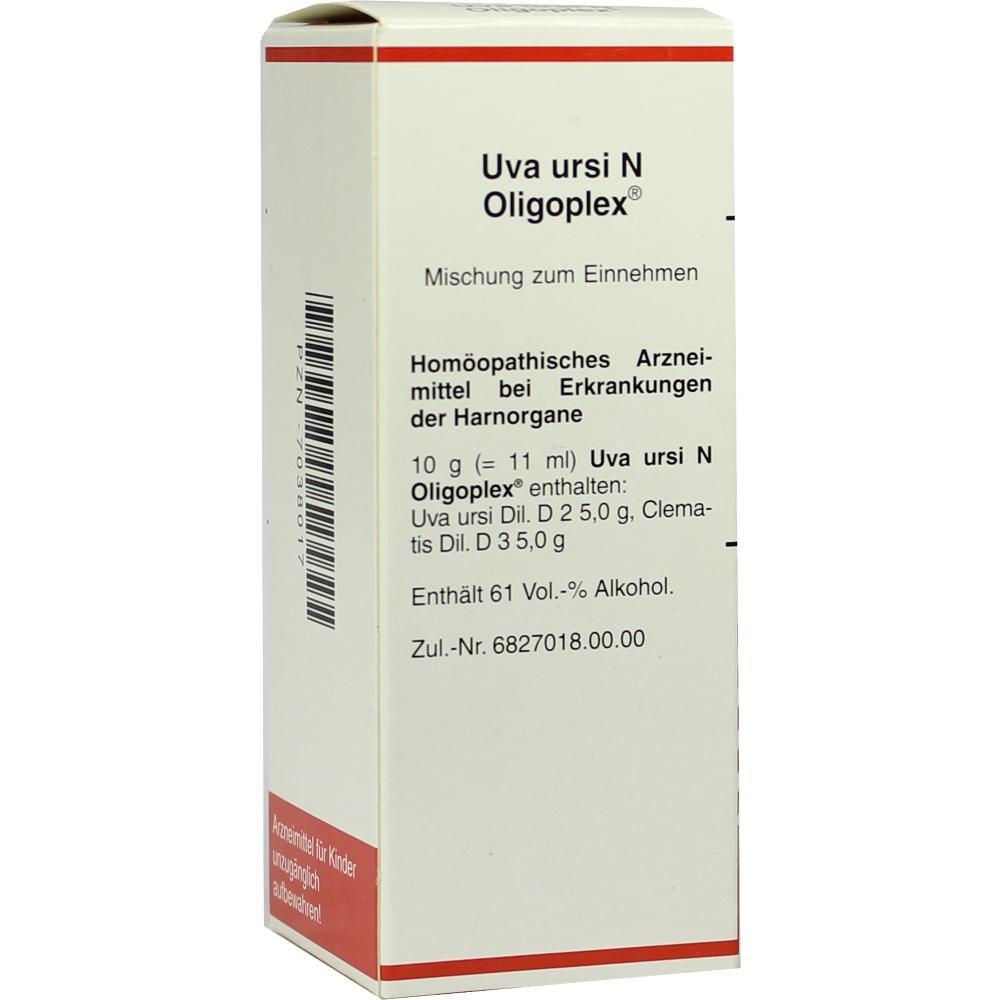 Packung von homöopathischem Arzneimittel zur Unterstützung der Harnorgane.