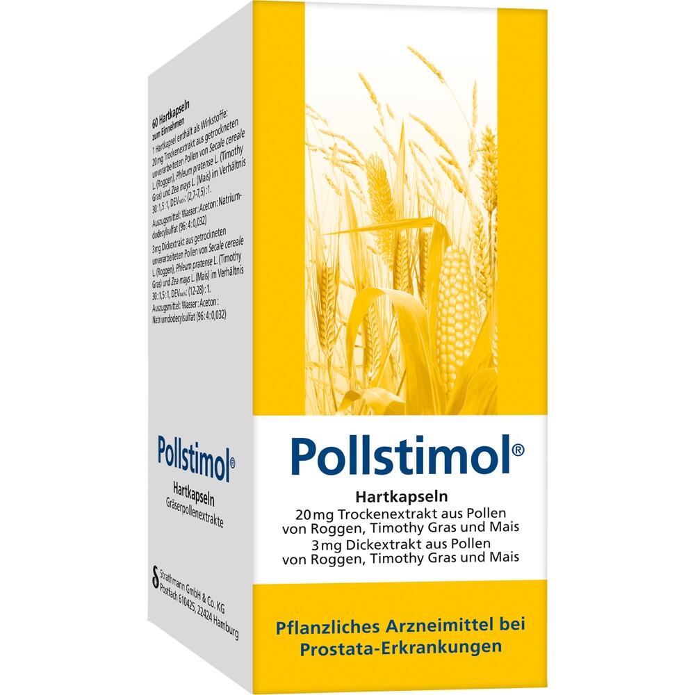Verpackung von Pollstimol, einem pflanzlichen Arzneimittel f&uuml;r Prostata-Erkrankungen.