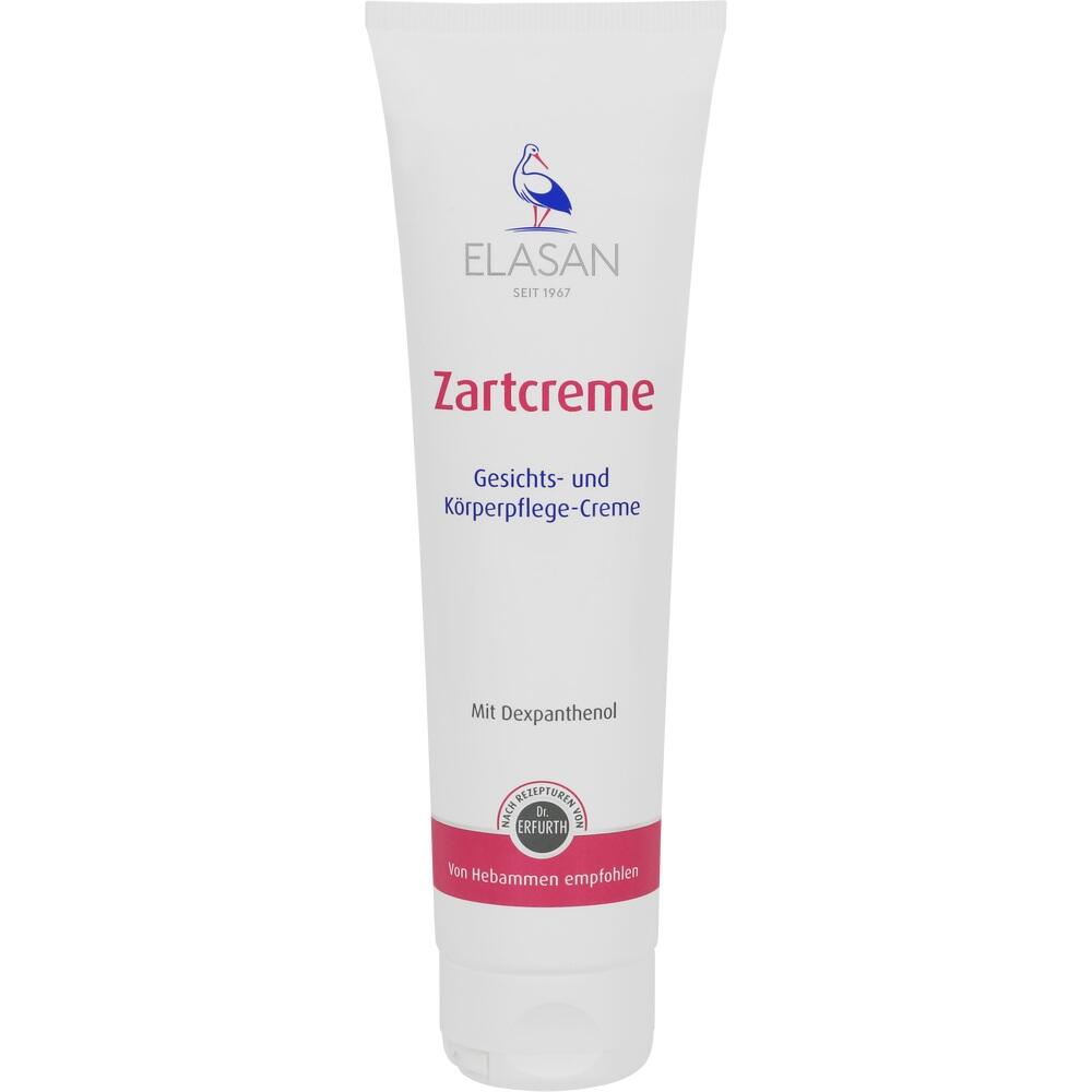 Eine wei&szlig;e Tube Zartcreme f&uuml;r Gesichts- und K&ouml;rperpflege.