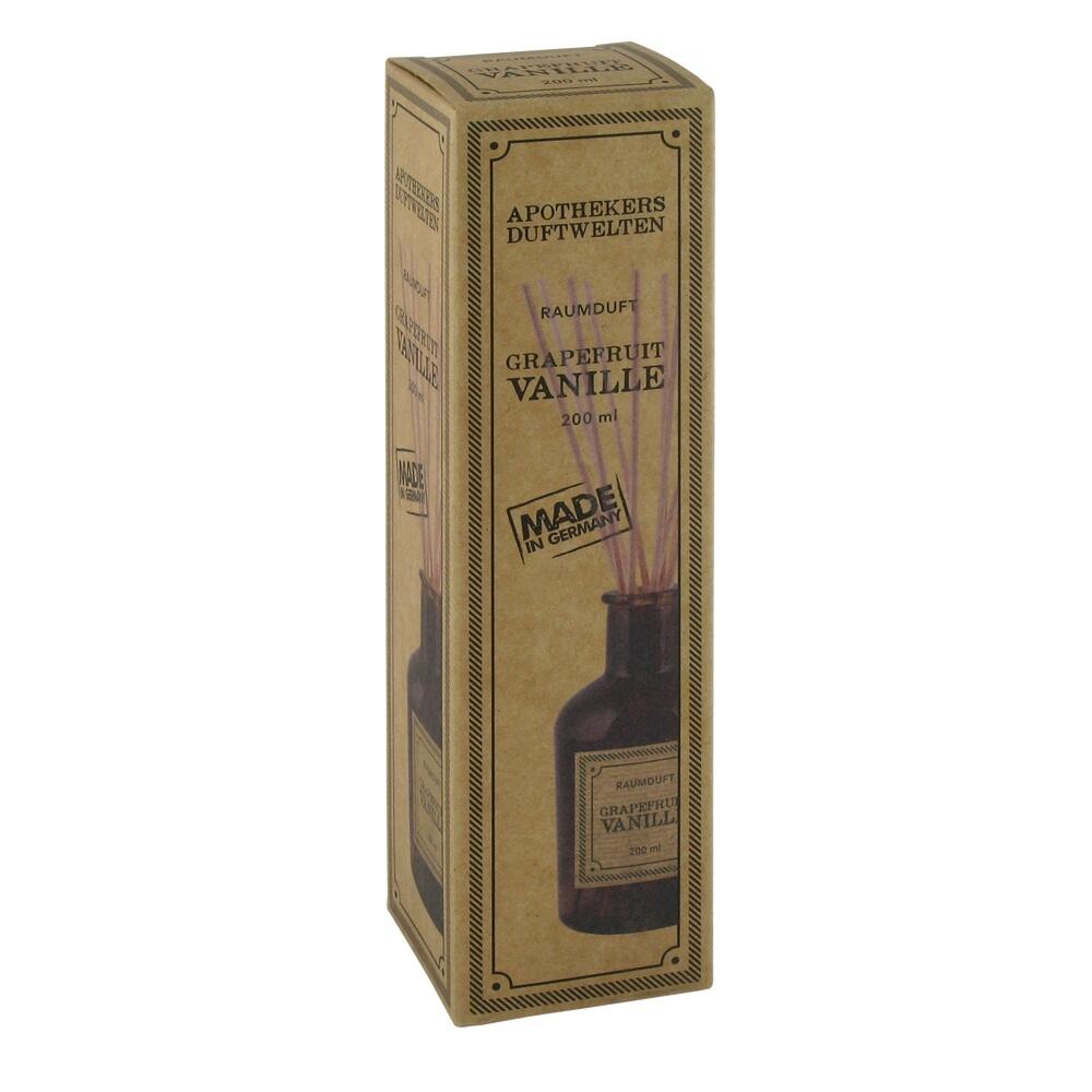 Eine Duft-Verpackung mit Grapefruit-Vanille Geschmacksrichtung.