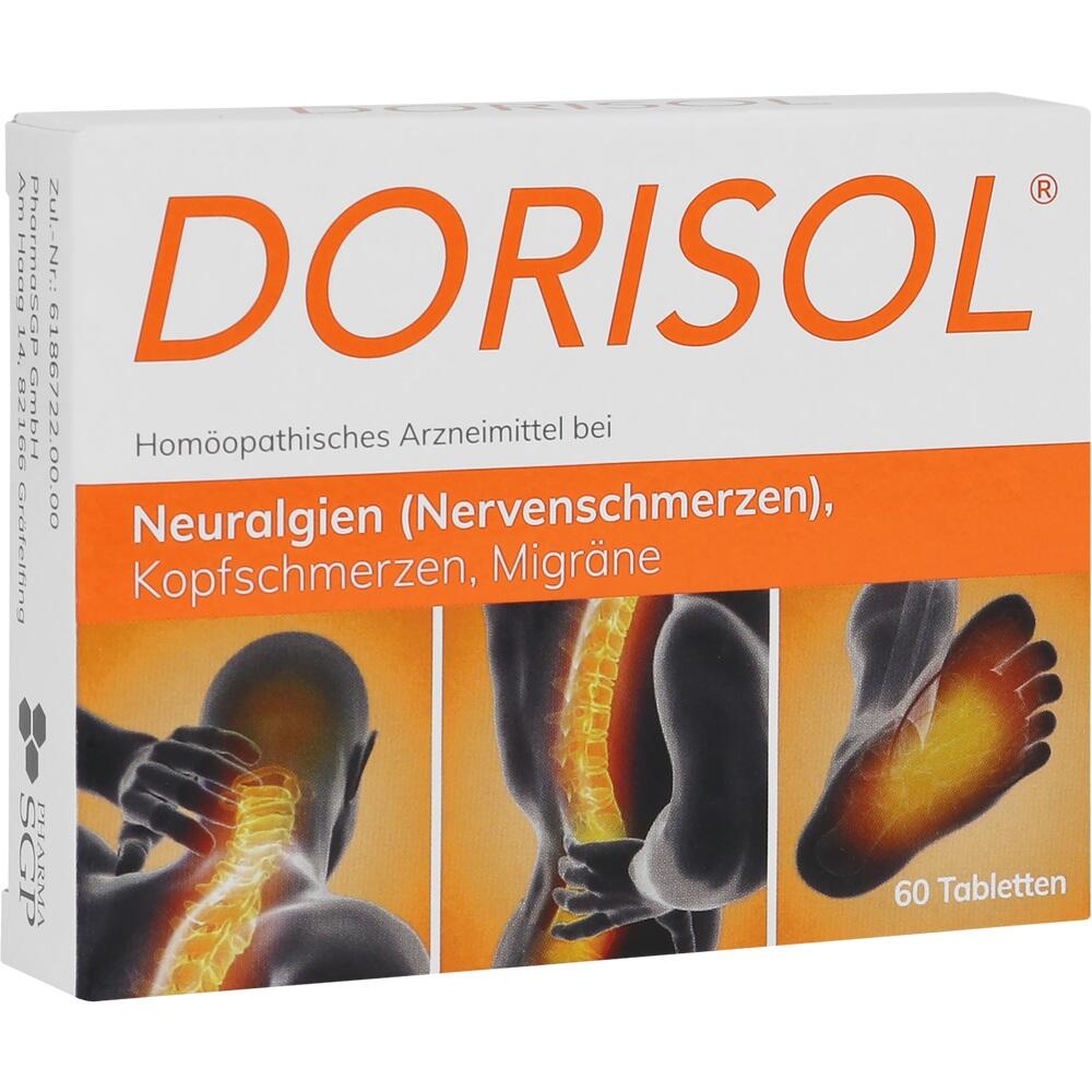 Eine Packung mit homöopathischem Mittel gegen Neuralgien und Kopfschmerzen.