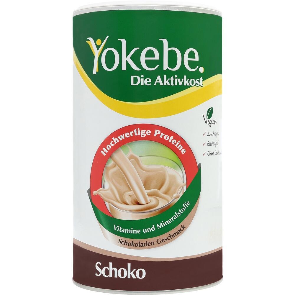 Dose mit Schokoladen-Di&auml;tdrinkpulver, vegan und glutenfrei.