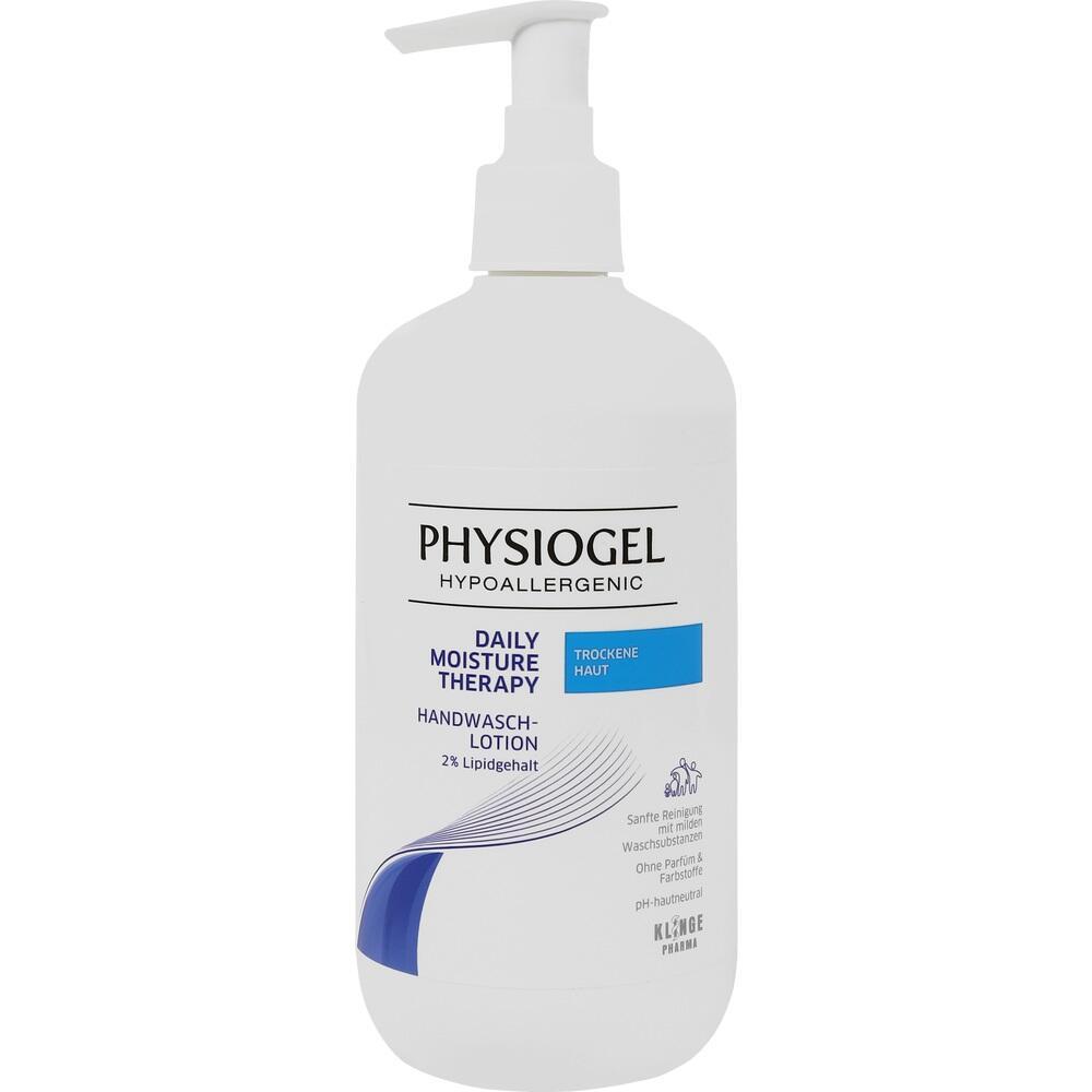 Eine weiße Flasche Hautpflege-Lotion mit Pumpspender.