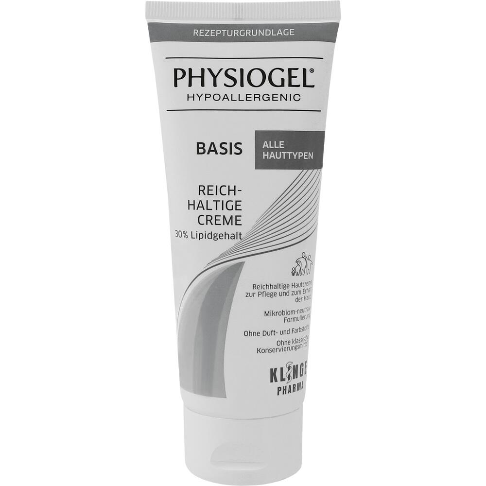 Eine Tube hypoallergene Creme für alle Hauttypen.