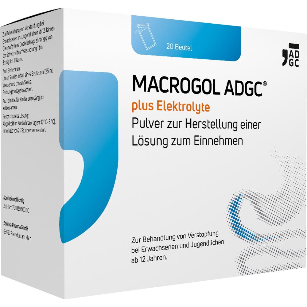 Eine Packung mit Pulver gegen Verstopfung f&uuml;r Personen ab 12 Jahren.