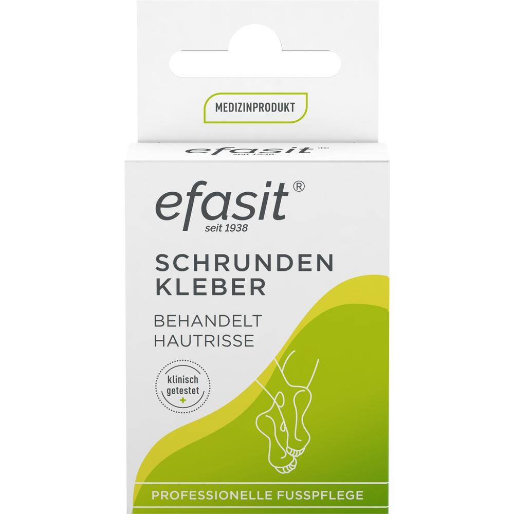 Verpackung für Fußpflegeprodukt gegen Hautrisse.