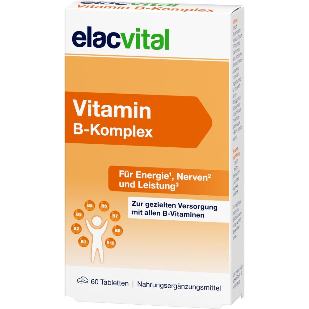 Eine Packung mit Vitamin-B-Komplex Tabletten f&uuml;r Energie und Nerven.