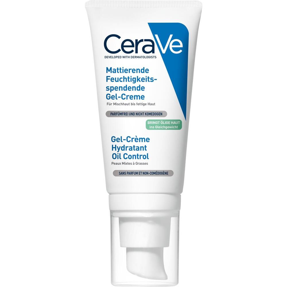 Eine CeraVe-Gel-Creme für Mischhaut, die Feuchtigkeit spendet und mattiert.