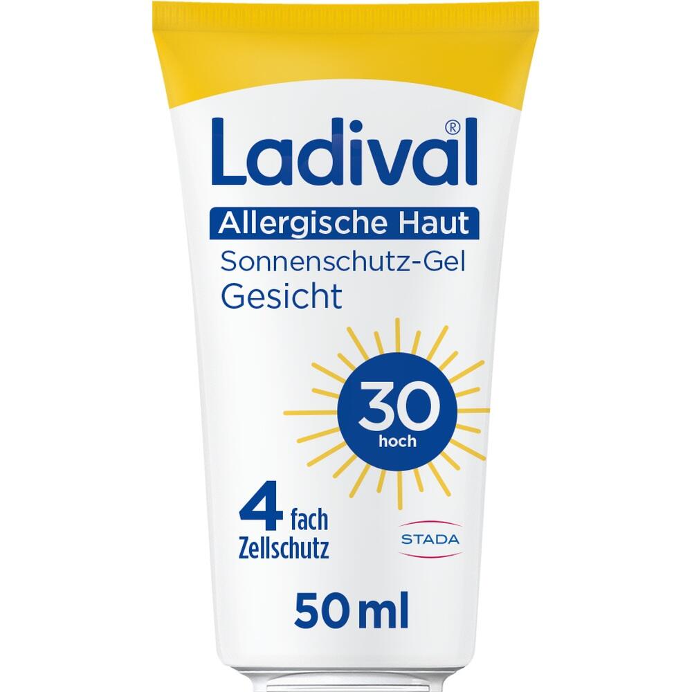 Sonnenschutz-Gel für allergische Haut mit LSF 30 in einer 50 ml Tube.
