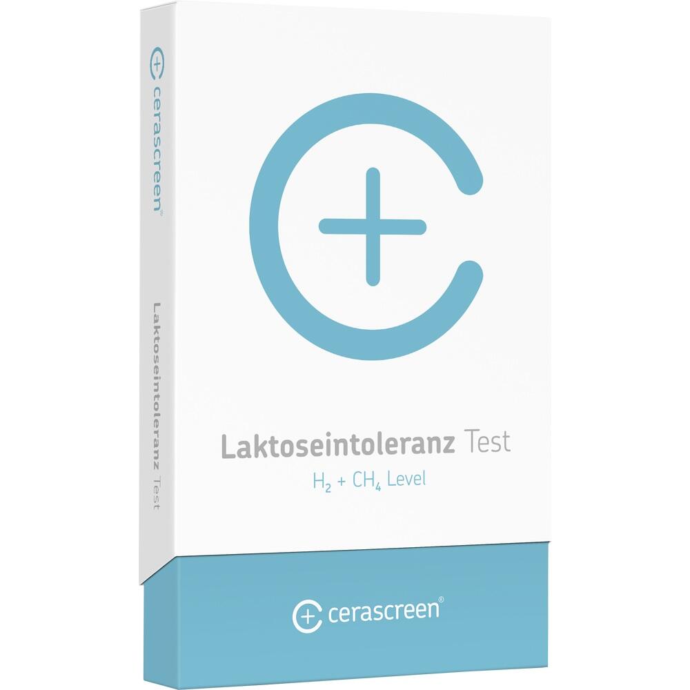 Eine Verpackung für einen Laktoseintoleranz-Test von cerascreen.