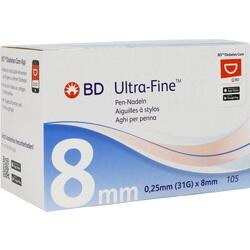 BD ULTRA FINE PEN NADEL8MM