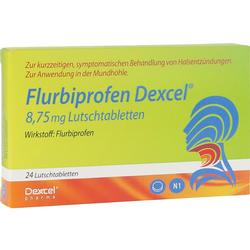 FLURBIPROFEN DEXCEL 8.75MG